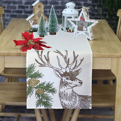 ARYA HOME COLLECTION Настольная дорожка 40x160 см Deer, Настольная дорожка 40x160 см Deer
ARYA HOME COLLECTION Настольная дорожка 40x160 см Deer, Настольная дорожка 40x160 см Deer