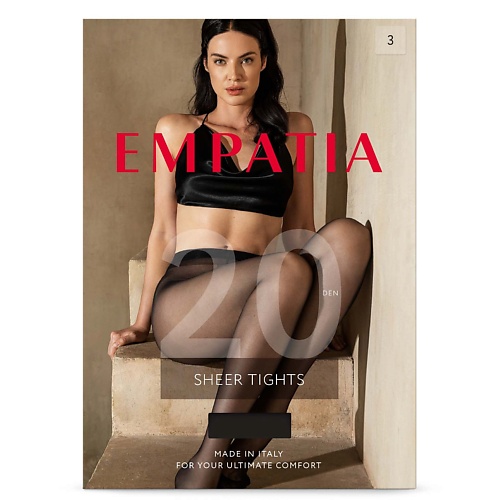 EMPATIA Прозрачные колготки из лайкры 20 DEN Black, Прозрачные колготки из лайкры 20 DEN Black
EMPATIA Прозрачные колготки из лайкры 20 DEN Black, Прозрачные колготки из лайкры 20 DEN Black
