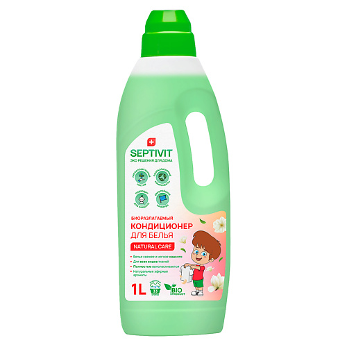 SEPTIVIT Кондиционер для белья Забота природы 1000, Кондиционер для белья Забота природы
SEPTIVIT Кондиционер для белья Забота природы 1000, Кондиционер для белья Забота природы