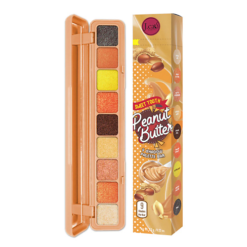 J. CAT BEAUTY Палетка теней для век 9 оттенков SWEET TOOTH, Палетка теней для век 9 оттенков SWEET TOOTH
J. CAT BEAUTY Палетка теней для век 9 оттенков SWEET TOOTH, Палетка теней для век 9 оттенков SWEET TOOTH