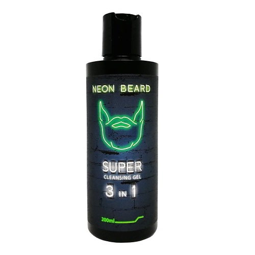 NEON BEARD Супер-очищающий гель для лица и бороды GREEN NEON - Экзотическая Вербена 200.0, Супер-очищающий гель для лица и бороды GREEN NEON - Экзотическая Вербена
NEON BEARD Супер-очищающий гель для лица и бороды GREEN NEON - Экзотическая Вербена 200.0, Супер-очищающий гель для лица и бороды GREEN NEON - Экзотическая Вербена