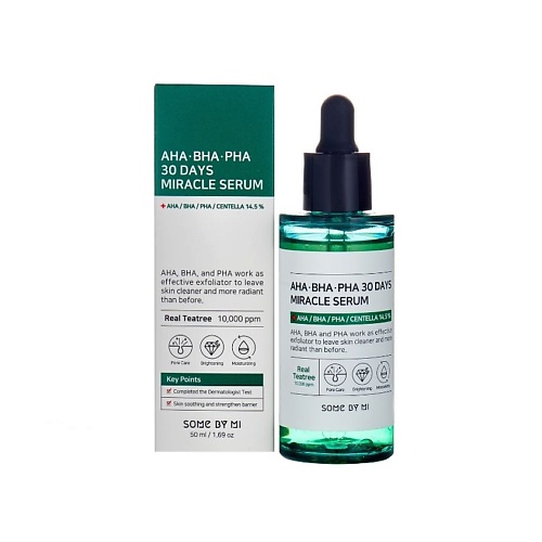 SOME BY MI Сыворотка для лица с кислотами AHA-BHA-PHA 30 Days Miracle, Сыворотка для лица с кислотами AHA-BHA-PHA 30 Days Miracle
SOME BY MI Сыворотка для лица с кислотами AHA-BHA-PHA 30 Days Miracle, Сыворотка для лица с кислотами AHA-BHA-PHA 30 Days Miracle