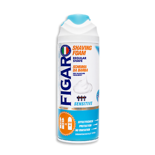 FIGARO Пена для бритья для чувствительной кожи 400.0, Пена для бритья для чувствительной кожи
FIGARO Пена для бритья для чувствительной кожи 400.0, Пена для бритья для чувствительной кожи