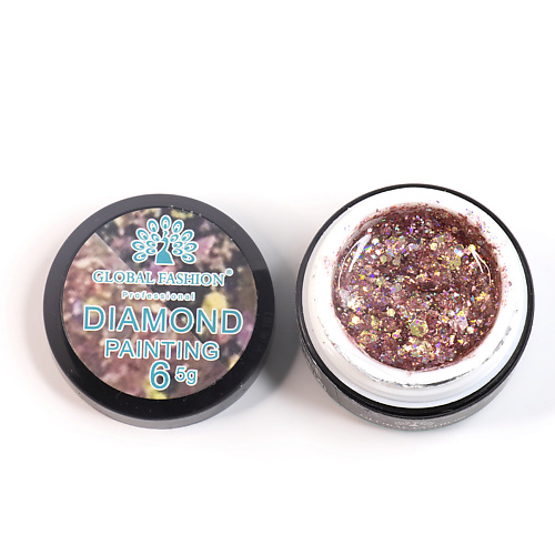 GLOBAL FASHION Глиттер гель New Diamond painting gel 02, Глиттер гель New Diamond painting gel 02
GLOBAL FASHION Глиттер гель New Diamond painting gel 02, Глиттер гель New Diamond painting gel 02