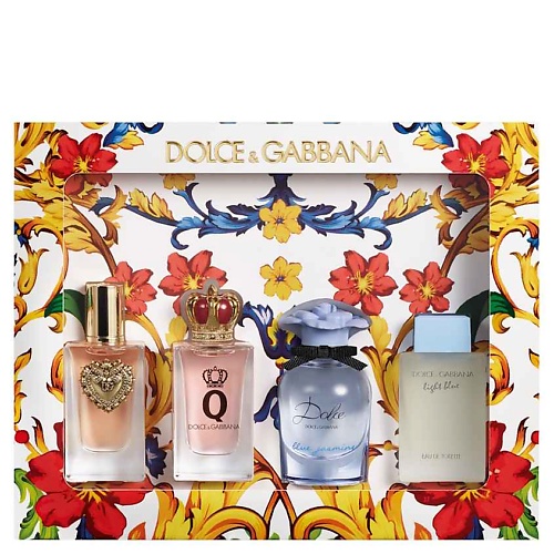 DOLCE&GABBANA Подарочный набор Коллекция миниатюр женских ароматов, Подарочный набор Коллекция миниатюр женских ароматов
DOLCE&GABBANA Подарочный набор Коллекция миниатюр женских ароматов, Подарочный набор Коллекция миниатюр женских ароматов