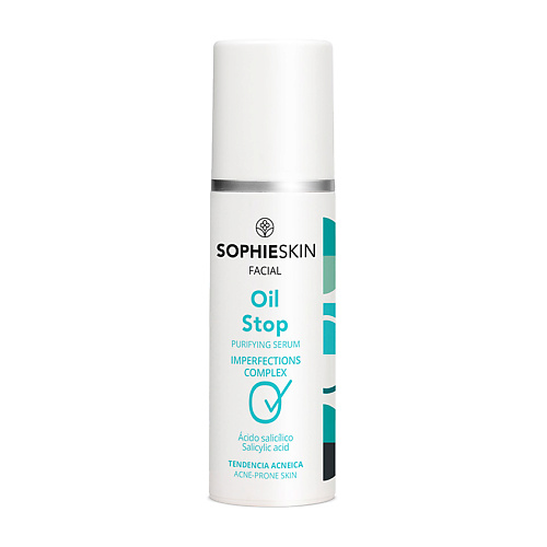 SOPHIESKIN Сыворотка очищающая для лица Oil Stop, Сыворотка очищающая для лица Oil Stop
SOPHIESKIN Сыворотка очищающая для лица Oil Stop, Сыворотка очищающая для лица Oil Stop
