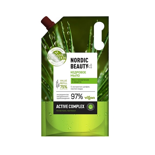 ORGANIC COLLECTION Кедровое мыло Восстановление и защита 1000.0, Кедровое мыло Восстановление и защита
ORGANIC COLLECTION Кедровое мыло Восстановление и защита 1000.0, Кедровое мыло Восстановление и защита