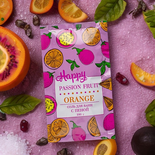 LABORATORY KATRIN Соль для ванн с пеной Happy Passion fruit & Orange 100.0, Соль для ванн с пеной Happy Passion fruit & Orange
LABORATORY KATRIN Соль для ванн с пеной Happy Passion fruit & Orange 100.0, Соль для ванн с пеной Happy Passion fruit & Orange