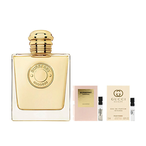 BURBERRY Набор: Парфюмерная вода Burberry Goddess + Gucci Guilty Eau de Parfum Intense, Набор: Парфюмерная вода Burberry Goddess + Gucci Guilty Eau de Parfum Intense
BURBERRY Набор: Парфюмерная вода Burberry Goddess + Gucci Guilty Eau de Parfum Intense, Набор: Парфюмерная вода Burberry Goddess + Gucci Guilty Eau de Parfum Intense