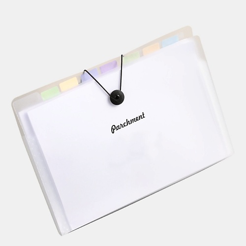 PARCHMENT Папка для документов а4 на резинке, 8 отделений, Папка для документов а4 на резинке, 8 отделений
PARCHMENT Папка для документов а4 на резинке, 8 отделений, Папка для документов а4 на резинке, 8 отделений
