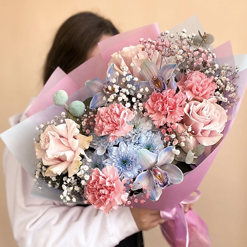 MOJNO FLOWERS Нежно-голубой и розовый букет с орхидеями, французской розой, гипсофилой, хризантемой, Нежно-голубой и розовый букет с орхидеями, французской розой, гипсофилой, хризантемой
MOJNO FLOWERS Нежно-голубой и розовый букет с орхидеями, французской розой, гипсофилой, хризантемой, Нежно-голубой и розовый букет с орхидеями, французской розой, гипсофилой, хризантемой