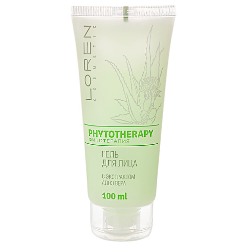 LOREN COSMETIC Гель для лица с экстрактом алоэ вера Phytotherapy, Гель для лица с экстрактом алоэ вера Phytotherapy
LOREN COSMETIC Гель для лица с экстрактом алоэ вера Phytotherapy, Гель для лица с экстрактом алоэ вера Phytotherapy