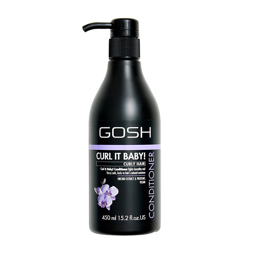 GOSH Кондиционер для кудрявых волос Curl it baby!, Кондиционер для кудрявых волос Curl it baby!
GOSH Кондиционер для кудрявых волос Curl it baby!, Кондиционер для кудрявых волос Curl it baby!