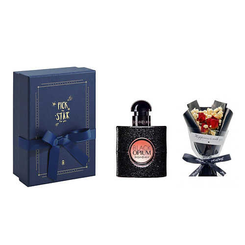 YVES SAINT LAURENT Парфюмерный набор Black Opium +Букет+Коробка, Парфюмерный набор Black Opium +Букет+Коробка
YVES SAINT LAURENT Парфюмерный набор Black Opium +Букет+Коробка, Парфюмерный набор Black Opium +Букет+Коробка