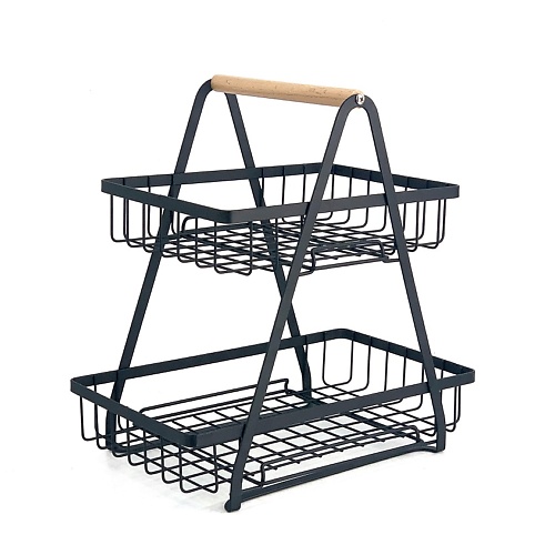 ARYA HOME COLLECTION Двухуровневая корзина для фруктов, Двухуровневая корзина для фруктов
ARYA HOME COLLECTION Двухуровневая корзина для фруктов, Двухуровневая корзина для фруктов