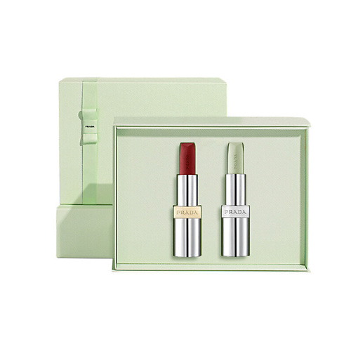 PRADA Подарочный набор для губ Monochrome Hyper Matte+Бальзам, Подарочный набор для губ Monochrome Hyper Matte+Бальзам
PRADA Подарочный набор для губ Monochrome Hyper Matte+Бальзам, Подарочный набор для губ Monochrome Hyper Matte+Бальзам