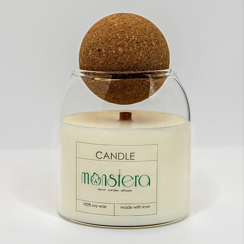 MONSTERA DECOR CANDLES DIFFUSERS Ароматическая свеча из соевого воска, аромат Глинтвейн, Ароматическая свеча из соевого воска, аромат Глинтвейн
MONSTERA DECOR CANDLES DIFFUSERS Ароматическая свеча из соевого воска, аромат Глинтвейн, Ароматическая свеча из соевого воска, аромат Глинтвейн