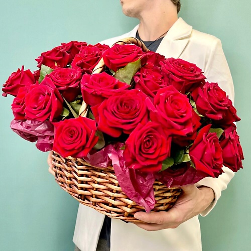JULES FLOWER ATELIER Корзина с ароматными красными розами, Корзина с ароматными красными розами
JULES FLOWER ATELIER Корзина с ароматными красными розами, Корзина с ароматными красными розами