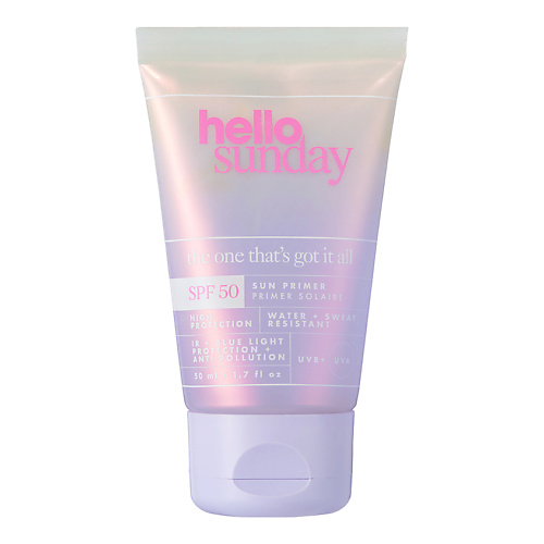 HELLO SUNDAY Праймер для лица SPF 50 The One That's Got It All Invisible Primer, Праймер для лица SPF 50 The One That's Got It All Invisible Primer
HELLO SUNDAY Праймер для лица SPF 50 The One That's Got It All Invisible Primer, Праймер для лица SPF 50 The One That's Got It All Invisible Primer