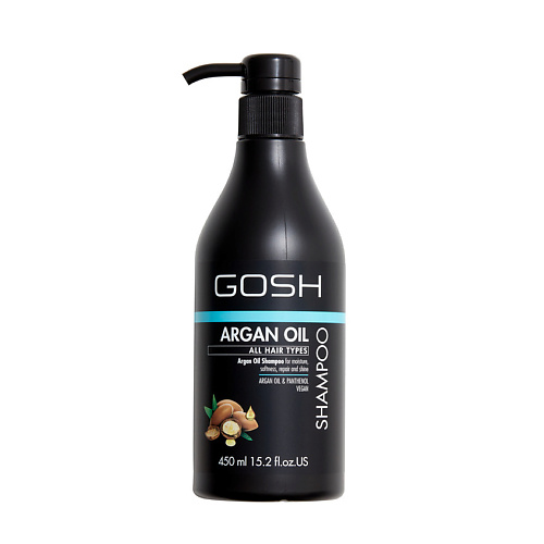 GOSH Шампунь для волос с аргановым маслом Argan Oil, Шампунь для волос с аргановым маслом Argan Oil
GOSH Шампунь для волос с аргановым маслом Argan Oil, Шампунь для волос с аргановым маслом Argan Oil