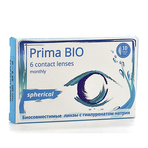 OKVISION Мягкие контактные линзы OKVision Prima Bio 8,6, Мягкие контактные линзы OKVision Prima Bio 8,6
OKVISION Мягкие контактные линзы OKVision Prima Bio 8,6, Мягкие контактные линзы OKVision Prima Bio 8,6