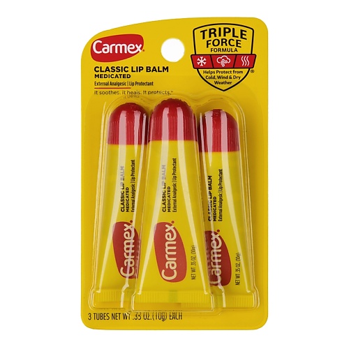 CARMEX Набор бальзамов для губ в тубе классический, Набор бальзамов для губ в тубе классический
CARMEX Набор бальзамов для губ в тубе классический, Набор бальзамов для губ в тубе классический