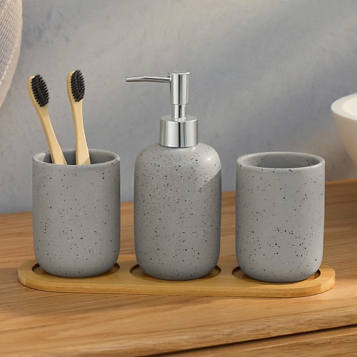ARYA HOME COLLECTION Набор для ванной из 4 предметов Dia, Набор для ванной из 4 предметов Dia
ARYA HOME COLLECTION Набор для ванной из 4 предметов Dia, Набор для ванной из 4 предметов Dia