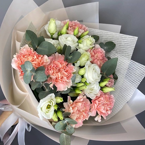 ELEVEN FLOWERS Букет Нежная эустома с яркими диантусами, Букет Нежная эустома с яркими диантусами
ELEVEN FLOWERS Букет Нежная эустома с яркими диантусами, Букет Нежная эустома с яркими диантусами