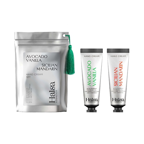 HALSA COSMETICS Набор кремов для рук HAND CREAM (AVOCADO / SICILIAN MANDARIN), Набор кремов для рук HAND CREAM (AVOCADO / SICILIAN MANDARIN)
HALSA COSMETICS Набор кремов для рук HAND CREAM (AVOCADO / SICILIAN MANDARIN), Набор кремов для рук HAND CREAM (AVOCADO / SICILIAN MANDARIN)