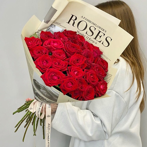 JULES FLOWER ATELIER «25 Roses» букет из красных роз премиум, «25 Roses» букет из красных роз премиум
JULES FLOWER ATELIER «25 Roses» букет из красных роз премиум, «25 Roses» букет из красных роз премиум