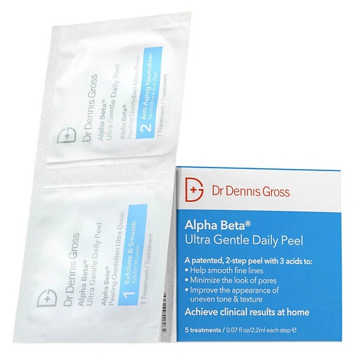 DR DENNIS GROSS Салфетки для лица Alpha Beta Ultra Gentle Daily Peel, Салфетки для лица Alpha Beta Ultra Gentle Daily Peel
DR DENNIS GROSS Салфетки для лица Alpha Beta Ultra Gentle Daily Peel, Салфетки для лица Alpha Beta Ultra Gentle Daily Peel