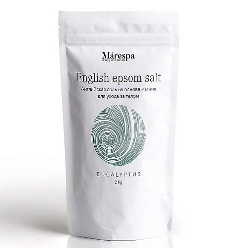 MARESPA Английская соль для ванн с магнием EPSOM (Эпсом) с натуральным маслом эвкалипта 2000.0, Английская соль для ванн с магнием EPSOM (Эпсом) с натуральным маслом эвкалипта
MARESPA Английская соль для ванн с магнием EPSOM (Эпсом) с натуральным маслом эвкалипта 2000.0, Английская соль для ванн с магнием EPSOM (Эпсом) с натуральным маслом эвкалипта