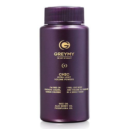 GREYMY Пудра для объема и текстуры волос (Ультралегкая) Chic Ultra Light Volume Powder 10.0, Пудра для объема и текстуры волос (Ультралегкая) Chic Ultra Light Volume Powder
GREYMY Пудра для объема и текстуры волос (Ультралегкая) Chic Ultra Light Volume Powder 10.0, Пудра для объема и текстуры волос (Ультралегкая) Chic Ultra Light Volume Powder
