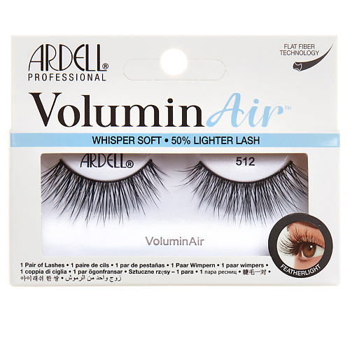 ARDELL Ardell Volumin Air 512 Накладные ресницы, воздушный объем 1.0, Ardell Volumin Air 512 Накладные ресницы, воздушный объем
ARDELL Ardell Volumin Air 512 Накладные ресницы, воздушный объем 1.0, Ardell Volumin Air 512 Накладные ресницы, воздушный объем