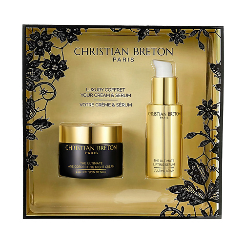 CHRISTIAN BRETON Набор глобальный антивозрастной эффект с ночным кремом Luxury Coffret Your Cream & Serum, Набор глобальный антивозрастной эффект с ночным кремом Luxury Coffret Your Cream & Serum
CHRISTIAN BRETON Набор глобальный антивозрастной эффект с ночным кремом Luxury Coffret Your Cream & Serum, Набор глобальный антивозрастной эффект с ночным кремом Luxury Coffret Your Cream & Serum