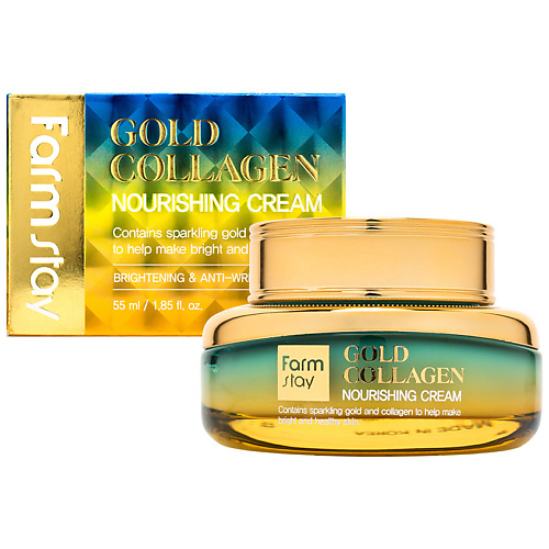 FARMSTAY Крем для лица питательный с золотом и коллагеном Gold Collagen Nourishing Cream, Крем для лица питательный с золотом и коллагеном Gold Collagen Nourishing Cream
FARMSTAY Крем для лица питательный с золотом и коллагеном Gold Collagen Nourishing Cream, Крем для лица питательный с золотом и коллагеном Gold Collagen Nourishing Cream