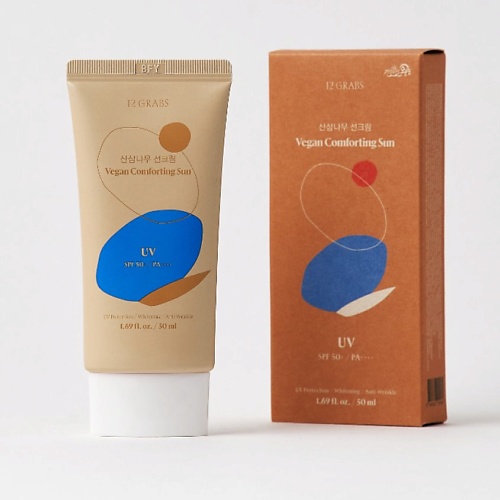 12 GRABS Солнцезащитный крем для лица SPF 50+ Vegan Comforting Sun, Солнцезащитный крем для лица SPF 50+ Vegan Comforting Sun
12 GRABS Солнцезащитный крем для лица SPF 50+ Vegan Comforting Sun, Солнцезащитный крем для лица SPF 50+ Vegan Comforting Sun