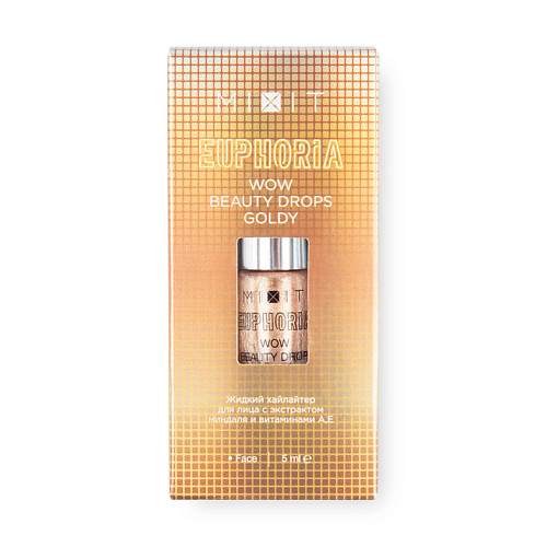 MIXIT Хайлайтер для лица жидкий EUPHORIA Wow Beauty Drops Goldy, Хайлайтер для лица жидкий EUPHORIA Wow Beauty Drops Goldy
MIXIT Хайлайтер для лица жидкий EUPHORIA Wow Beauty Drops Goldy, Хайлайтер для лица жидкий EUPHORIA Wow Beauty Drops Goldy