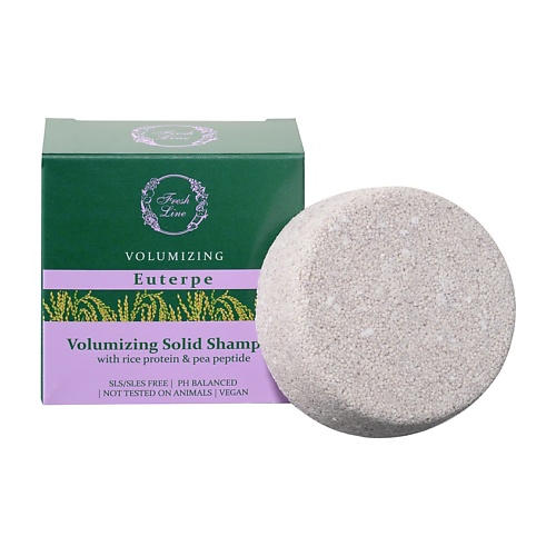 FRESH LINE Шампунь твердый для волос, придающий объем Volumizing Solid Shampoo Euterpe, Шампунь твердый для волос, придающий объем Volumizing Solid Shampoo Euterpe
FRESH LINE Шампунь твердый для волос, придающий объем Volumizing Solid Shampoo Euterpe, Шампунь твердый для волос, придающий объем Volumizing Solid Shampoo Euterpe