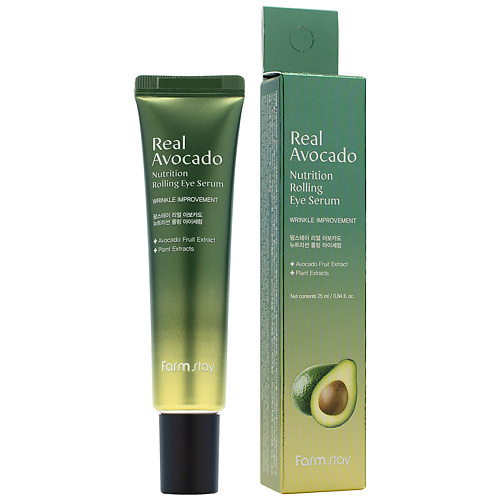 FARMSTAY Сыворотка-роллер для кожи вокруг глаз с экстрактом авокадо Real Avocado Nutrition Rolling Eye Cream, Сыворотка-роллер для кожи вокруг глаз с экстрактом авокадо Real Avocado Nutrition Rolling Eye Cream
FARMSTAY Сыворотка-роллер для кожи вокруг глаз с экстрактом авокадо Real Avocado Nutrition Rolling Eye Cream, Сыворотка-роллер для кожи вокруг глаз с экстрактом авокадо Real Avocado Nutrition Rolling Eye Cream