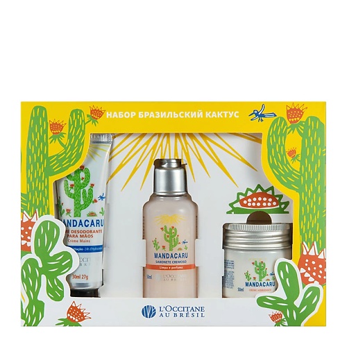 L'OCCITANE AU BRESIL Набор Бразильский кактус Mandacaru, Набор Бразильский кактус Mandacaru
L'OCCITANE AU BRESIL Набор Бразильский кактус Mandacaru, Набор Бразильский кактус Mandacaru