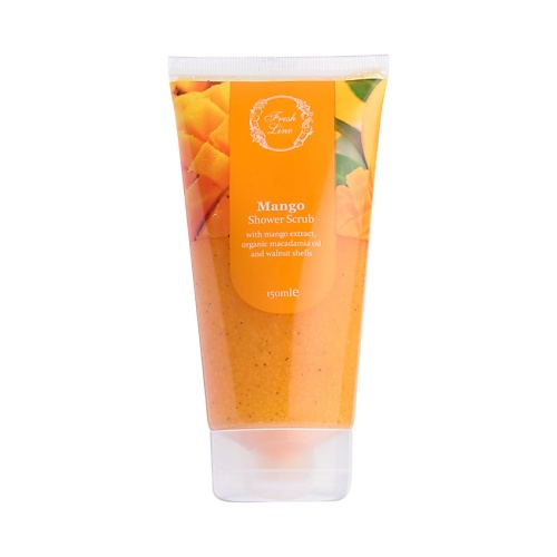 FRESH LINE Гель-скраб для душа манго Shower Scrub Mango, Гель-скраб для душа манго Shower Scrub Mango
FRESH LINE Гель-скраб для душа манго Shower Scrub Mango, Гель-скраб для душа манго Shower Scrub Mango