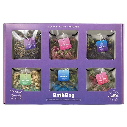 BATHTIME Подарочный набор соль в пакетике для ванны 1.0, Подарочный набор соль в пакетике для ванны
BATHTIME Подарочный набор соль в пакетике для ванны 1.0, Подарочный набор соль в пакетике для ванны