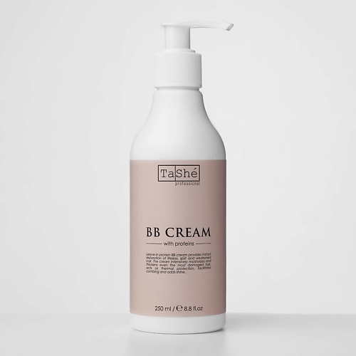 TASHE PROFESSIONAL Несмываемый протеиновый BB-крем для волос Leave-in protein BB cream 250.0, Несмываемый протеиновый BB-крем для волос Leave-in protein BB cream
TASHE PROFESSIONAL Несмываемый протеиновый BB-крем для волос Leave-in protein BB cream 250.0, Несмываемый протеиновый BB-крем для волос Leave-in protein BB cream
