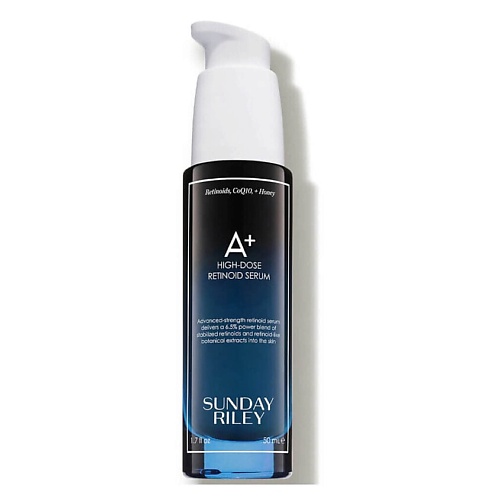 SUNDAY RILEY Сыворотка с высокой дозой ретиноидов A+ High-Dose Retinoid Serum, Сыворотка с высокой дозой ретиноидов A+ High-Dose Retinoid Serum
SUNDAY RILEY Сыворотка с высокой дозой ретиноидов A+ High-Dose Retinoid Serum, Сыворотка с высокой дозой ретиноидов A+ High-Dose Retinoid Serum