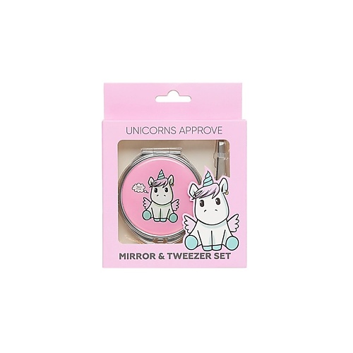 UNICORNS APPROVE Подарочный набор: зеркальце + щипчики для бровей, Подарочный набор: зеркальце + щипчики для бровей
UNICORNS APPROVE Подарочный набор: зеркальце + щипчики для бровей, Подарочный набор: зеркальце + щипчики для бровей
