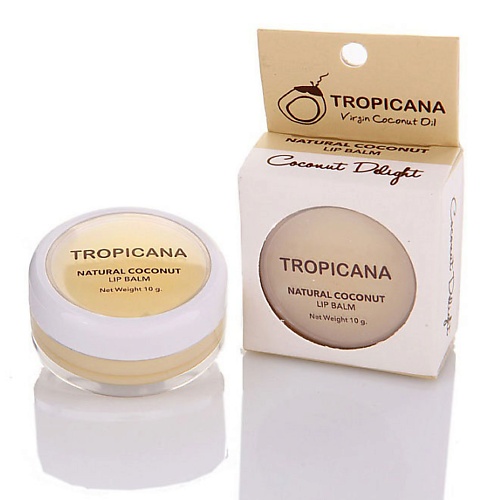 TROPICANA Бальзам для губ Кокосовое наслаждение 10, Бальзам для губ Кокосовое наслаждение
TROPICANA Бальзам для губ Кокосовое наслаждение 10, Бальзам для губ Кокосовое наслаждение