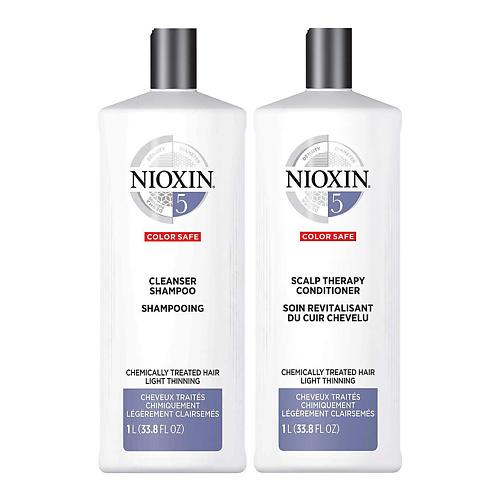 NIOXIN Набор для волос System 5 Cleanser Scalp Therapy Conditioner Duo, Набор для волос System 5 Cleanser Scalp Therapy Conditioner Duo
NIOXIN Набор для волос System 5 Cleanser Scalp Therapy Conditioner Duo, Набор для волос System 5 Cleanser Scalp Therapy Conditioner Duo