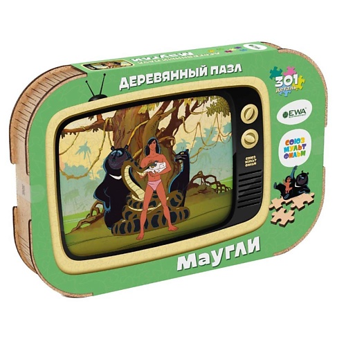 EWA ECO-WOOD-ART Деревянный пазл СоюзМультФильм Маугли 1.0, Деревянный пазл СоюзМультФильм Маугли
EWA ECO-WOOD-ART Деревянный пазл СоюзМультФильм Маугли 1.0, Деревянный пазл СоюзМультФильм Маугли