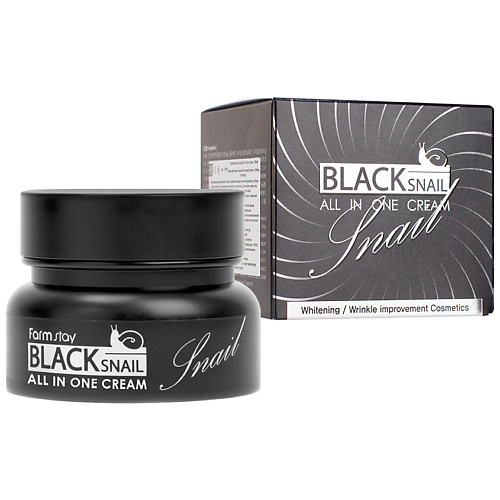 FARMSTAY Крем для лица с муцином черной улитки Black Snail All in One Cream, Крем для лица с муцином черной улитки Black Snail All in One Cream
FARMSTAY Крем для лица с муцином черной улитки Black Snail All in One Cream, Крем для лица с муцином черной улитки Black Snail All in One Cream